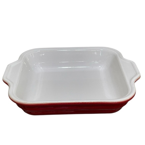 Emile Henry Other - Emile Henry France Modern Classics Ceramic Rectangular Baking Dish Red 9.2"x6.7"